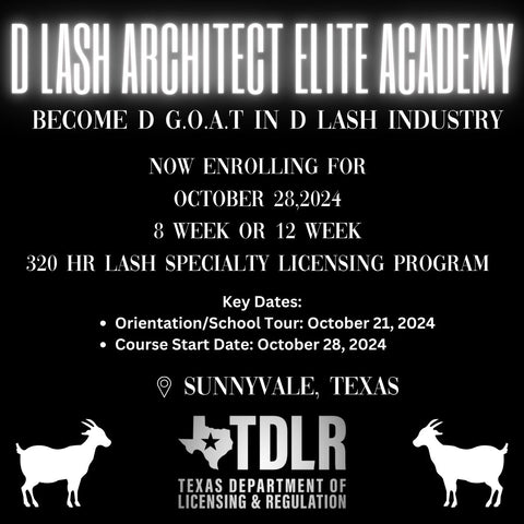 320 Hr Lash Specialty License